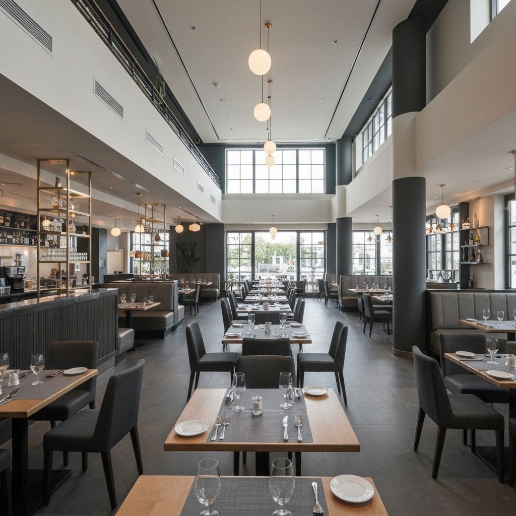 Schoon restaurant interieur